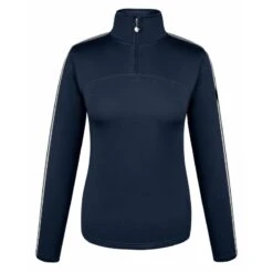 Fair Play Women's Bonnie Half Turtleneck - Navy