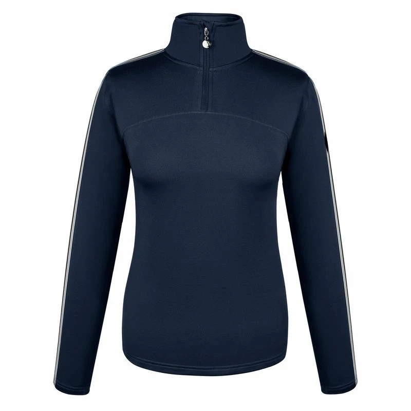 Fair Play Women's Bonnie Half Turtleneck - Navy 1 Fair Play Women's Bonnie Half Turtleneck - Navy