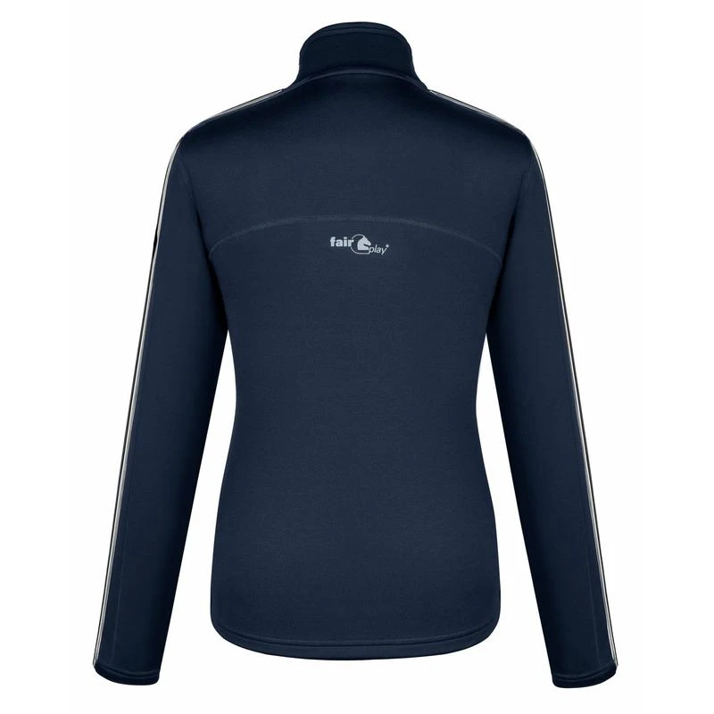 Fair Play Women's Bonnie Half Turtleneck - Navy 2 Fair Play Women's Bonnie Half Turtleneck - Navy - Image 2