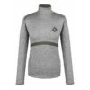 Fair Play Women's Thelma Half Turtleneck - Grey Melange -Ovation Sale Shop 599659 800 800