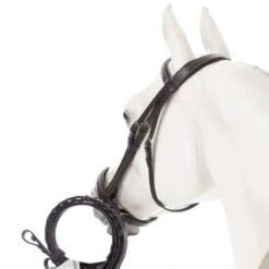 Equinavia Saga Wide Noseband Hunter Bridle With Reins - Chocolate Brown -Ovation Sale Shop 599844 800 800