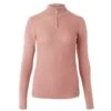 B Vertigo Women's Ruth Knitted 1/4 Zip Sweater - Old Rose -Ovation Sale Shop 600982 800 800
