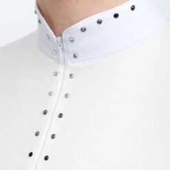 Cavalliera Women's Diva Long Sleeve Show Shirt - Off White -Ovation Sale Shop 602951 800 800