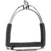 Herm Sprenger System 4 Offset Stirrups - Stainless Steel/Black Pad -Ovation Sale Shop 605239 800 800