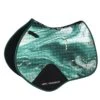 Weatherbeeta Prime Marble Shimmer Prime Saddle Pad - Green/Gold Swirl Marble -Ovation Sale Shop 605414 800 800