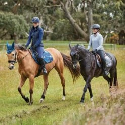 Weatherbeeta Prime Marble Shimmer All Purpose Saddle Pad - Navy/Gold Swirl Marble -Ovation Sale Shop 605421 800 800
