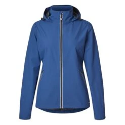 Kerrits Women's Down The Line Waterproof Jacket - True Blue