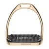 Herm Sprenger Fillis Stirrups - Gold/Black Pad -Ovation Sale Shop 616947 800 800