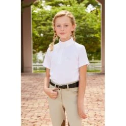 RJ Classics Kids' Ava Short Sleeve Show Shirt - White -Ovation Sale Shop 624152 800 800