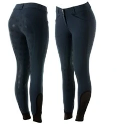 Equinavia Women's Astrid Silicone Full Seat Breeches - Moon Indigo Blue/Navy