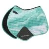 Weatherbeeta Prime Marble Jump Shaped Saddle Pad - Turquoise Swirl -Ovation Sale Shop 640377 800 800