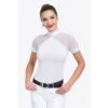 Cavalliera Women's Marielle Short Sleeve Show Shirt - White/White -Ovation Sale Shop 644264 800 800