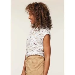 EQL Women's Horizon Rolled Cuff Shirt - Soft White Spring Fever -Ovation Sale Shop 644749 800 800