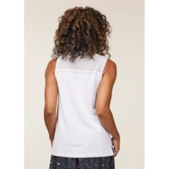 EQL Women's Bit Of Breeze Sleeveless Top - White -Ovation Sale Shop 644923 800 800
