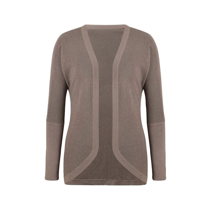 EQL Women's Mesh Cocoon Cardigan - Falcon 1 EQL Women's Mesh Cocoon Cardigan - Falcon