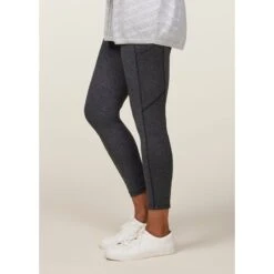 EQL Women's Daybreak 3/4 Leggings - Charcoal Heather -Ovation Sale Shop 645108 800 800