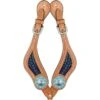 Western Rawhide Turquoise Beads Spur Straps - Golden -Ovation Sale Shop 645594 800 800