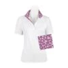RJ Classics Women's Sadie 37.5 Short Sleeve Show Shirt - White/Daisies -Ovation Sale Shop 649056 800 800