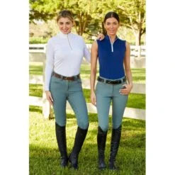 RJ Classics Women's Aria Silicon Full Seat Breeches - Dusty Sage -Ovation Sale Shop 649711 800 800