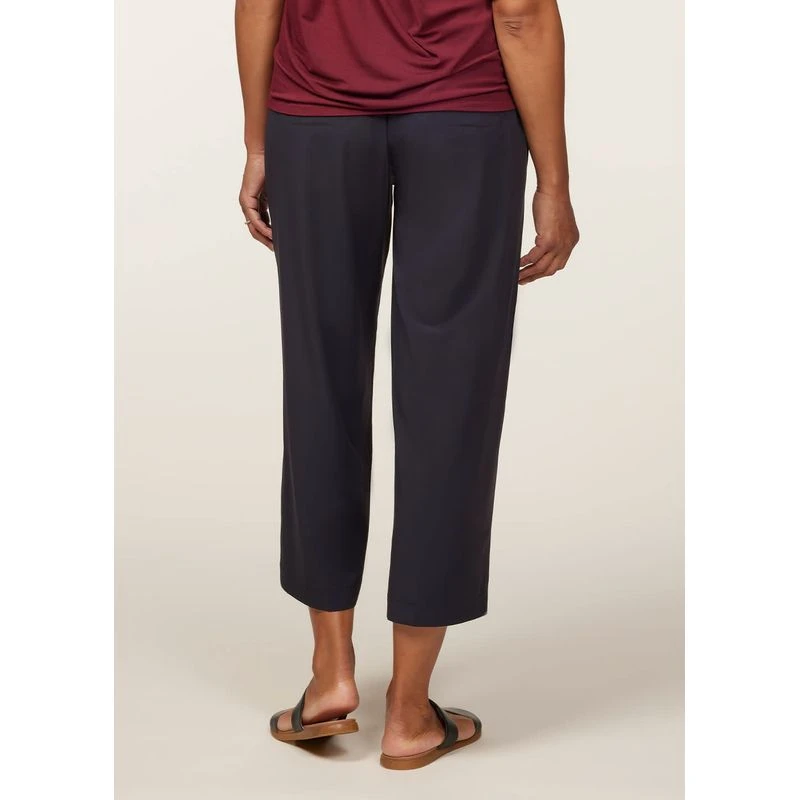 EQL Women's On The Go Stretch Crop Pants - Black 4 EQL Women's On The Go Stretch Crop Pants - Black - Image 4