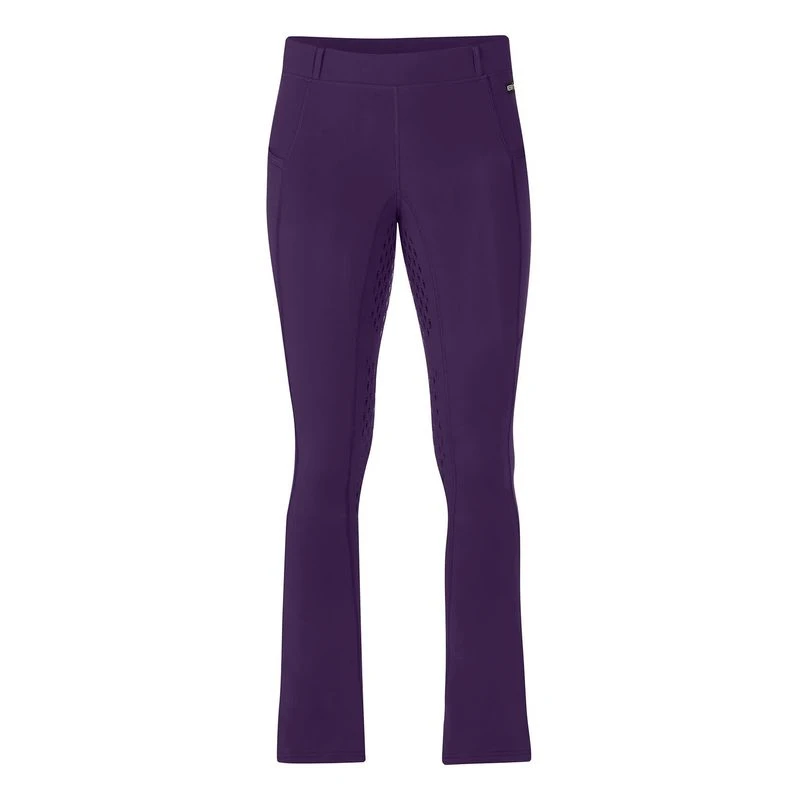 Kerrits Kids' Ice Fil Bootcut Tights - Huckleberry 1 Kerrits Kids' Ice Fil Bootcut Tights - Huckleberry