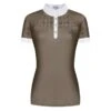 Fair Play Women's Aiko Short Sleeve Competition Shirt - Taupe Grey -Ovation Sale Shop 655642 800 800