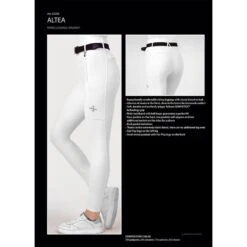 Fair Play Women's Altea Full Seat Tights - White -Ovation Sale Shop 656079 800 800