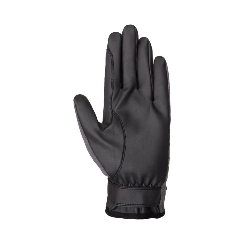 Horze Women's Tiara Summer Gloves - Smoked Pearl Grey 2 Horze Women's Tiara Summer Gloves - Smoked Pearl Grey - Image 2