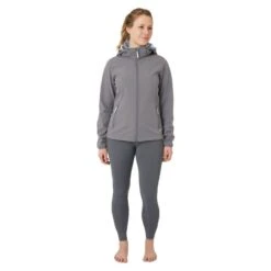 Horze Women's Trisha Softshell Jacket - Smoked Pearl Grey -Ovation Sale Shop 659585 800 800