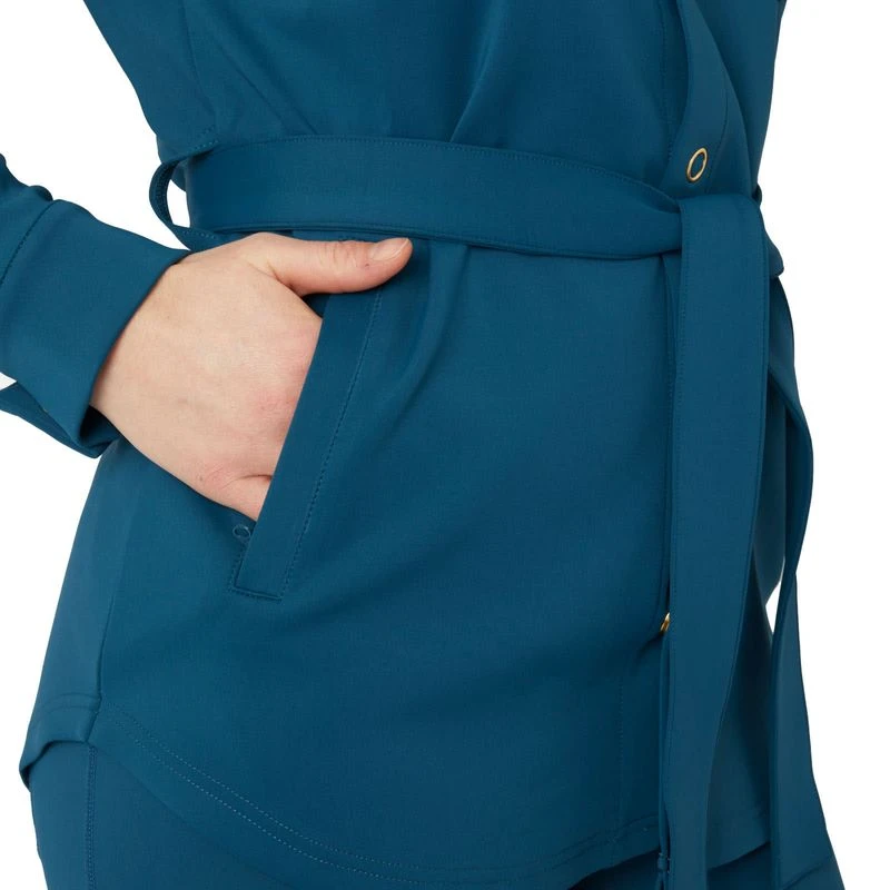 Horze Women's Alyssa Shirt Jacket - Legion Blue 4 Horze Women's Alyssa Shirt Jacket - Legion Blue - Image 4