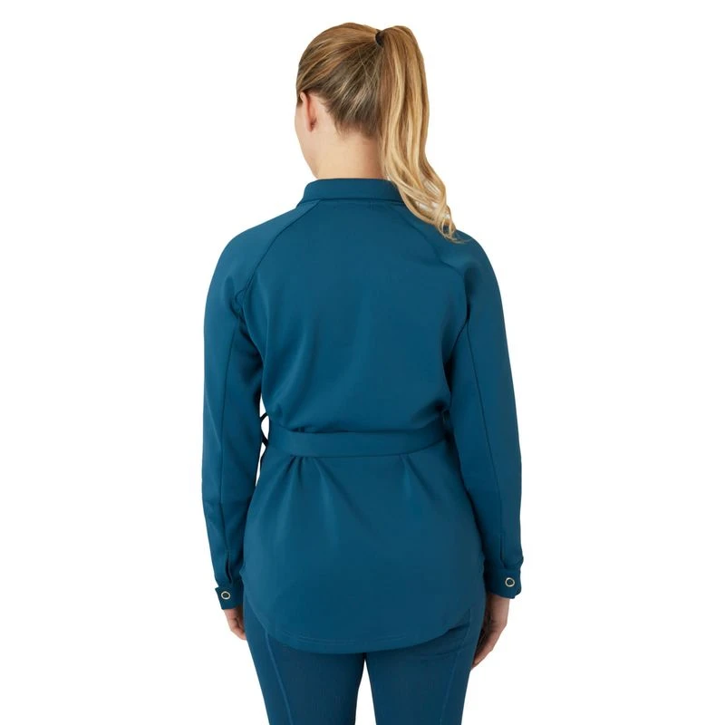 Horze Women's Alyssa Shirt Jacket - Legion Blue 5 Horze Women's Alyssa Shirt Jacket - Legion Blue - Image 5