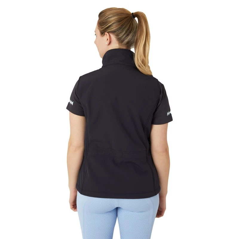 Horze Women's Trisha Softshell Vest - Dark Navy 4 Horze Women's Trisha Softshell Vest - Dark Navy - Image 4