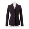 RJ Classics Women's Palermo Orange Label Show Coat - Merlot Herringbone -Ovation Sale Shop 670142 800 800