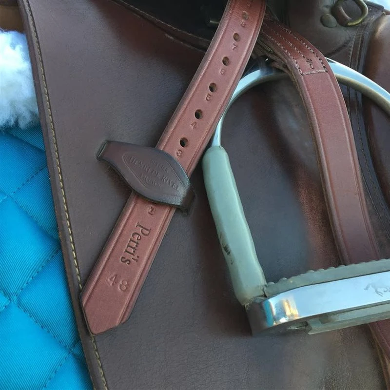 Perri's Stirrup Leathers - Chestnut 2 Perri's Stirrup Leathers - Chestnut - Image 2