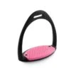 Royal Rider Easy Stirrups - Black/Pink Pad