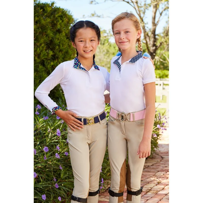 RJ Classics Kids' Maddie Jr 37.5 Show Shirt - White/Popsicles 3 RJ Classics Kids' Maddie Jr 37.5 Show Shirt - White/Popsicles - Image 3