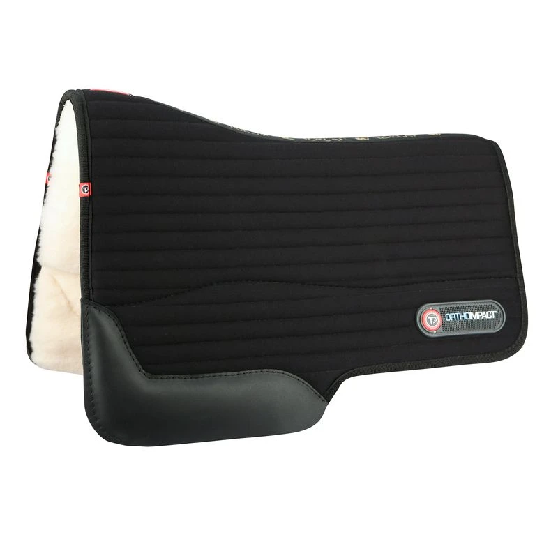 T3 WoolBack Ortho Impact Barrel Pad - Black 1 T3 WoolBack Ortho Impact Barrel Pad - Black