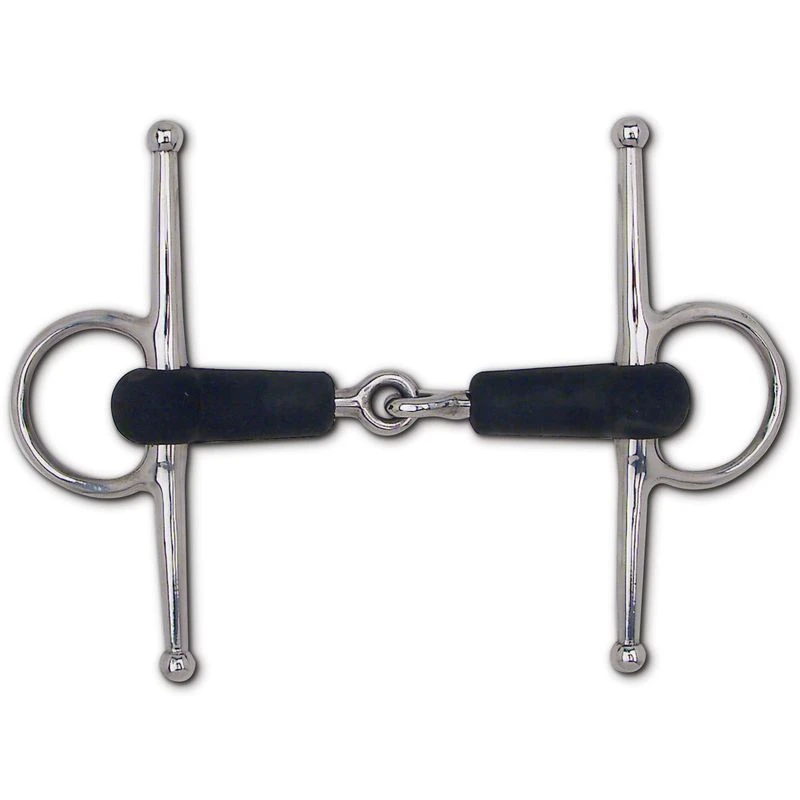 Toklat Rubber Mouth Full Cheek Snaffle Bit 1 Toklat Rubber Mouth Full Cheek Snaffle Bit