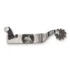 Toklat 7/8" German Silver Trim Band Reining Spur - Black Satin -Ovation Sale Shop 677203 800 800