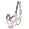 Horze Magical Carousel Soft Lined Pony Halter - Pink Salt 3 Horze Magical Carousel Soft Lined Pony Halter - Pink Salt -Ovation Sale Shop 677459 800 800