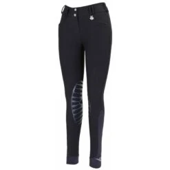 TuffRider Women's Element Knee Patch Breeches - Black