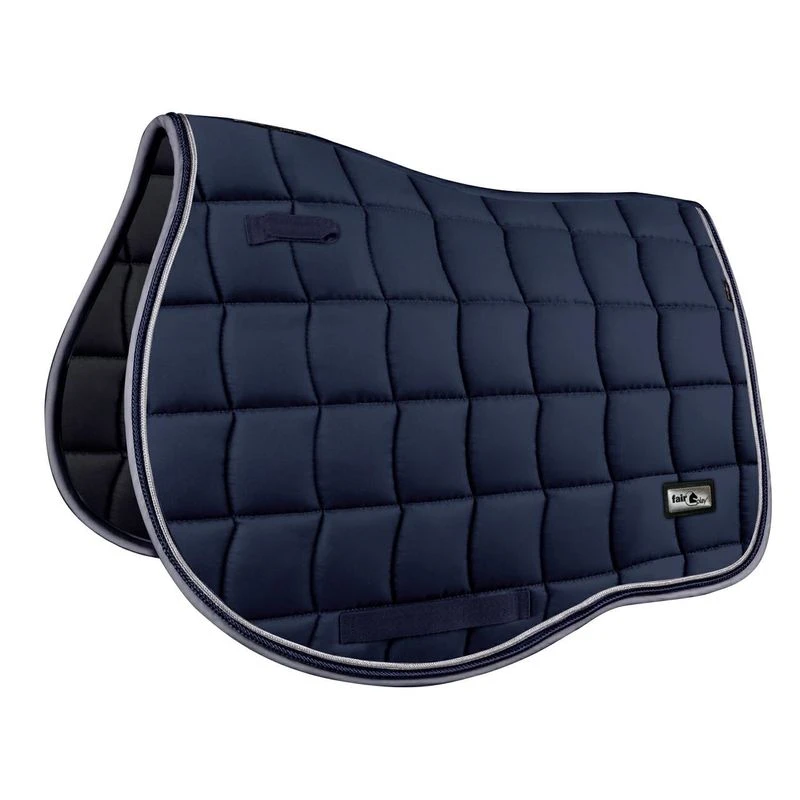 Fair Play Xavier Jump Saddle Pad - Navy 1 Fair Play Xavier Jump Saddle Pad - Navy