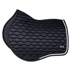 Fair Play Hexagon Pearl Jump Saddle Pad - Black