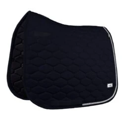 Fair Play Hexagon Crystal Dressage Saddle Pad - Black