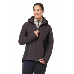 Kerrits Women's Rein Check Waterproof Shell - Java -Ovation Sale Shop 681740 800 800