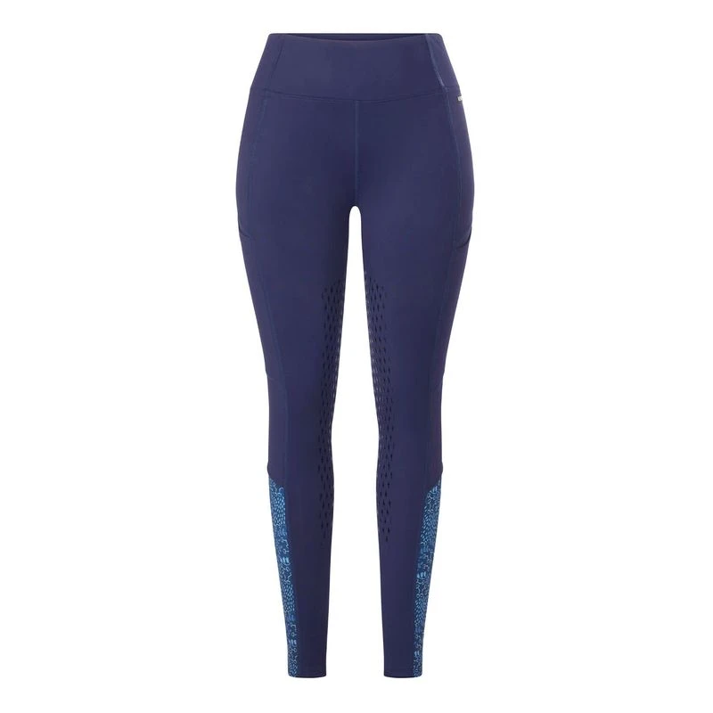 Kerrits Women's Thermo Tech 2.0 Extended Grip Tights - Ink/Ink Snaffle Harmony 1 Kerrits Women's Thermo Tech 2.0 Extended Grip Tights - Ink/Ink Snaffle Harmony