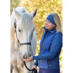 Kerrits Women's Full Motion Quilted Vest - True Blue -Ovation Sale Shop 682686 800 800
