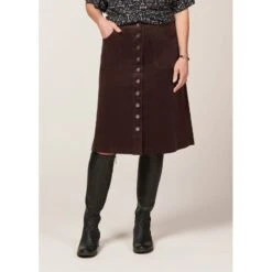 EQL Women's Soft Stretch Corduroy Skirt - Java -Ovation Sale Shop 682722 800 800