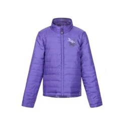 Kerrits Kids' Pony Tracks Reversible Quilted Jacket - Huckleberry Run Free/Iris -Ovation Sale Shop 682865 800 800