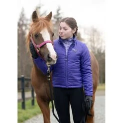 Kerrits Kids' Pony Tracks Reversible Quilted Jacket - Huckleberry Run Free/Iris -Ovation Sale Shop 682867 800 800